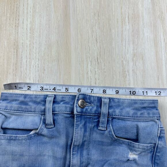 American Eagle Ne(x)t Level Stretch Super Hi Rise Skinny Jegging Jeans 00 Short - Picture 9 of 14